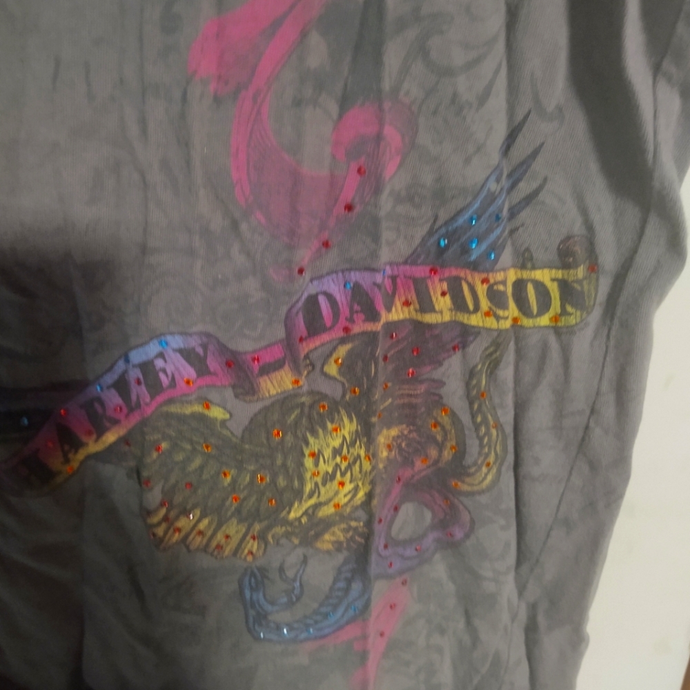Grey Harley Davidson t-shirt